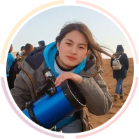 Жания, 16 лет, Наноспутниковая образовательная программа UniSat для девочек, Казахстан