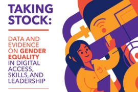 Taking stock: Data and Evidence on Gender Equality in Digital Access, Skills and Leadership