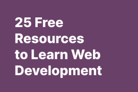 25 Free Resources to Learn Web Development  - Global
