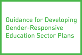 Руководство по развитию гендерно-ориентированного сектора образования