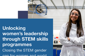 Unlocking women’s leadership through STEM skills programmes