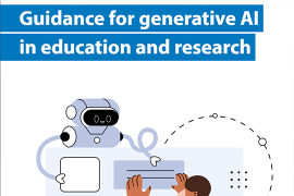 Guidance for generative AI in education and research