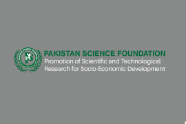 Competitive Research Program by Pakistan Science Foundation